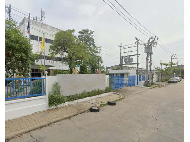 ขายโรงงาน 4 ไร่ ผังสีม่วง ถนนหลวงเพ่ง แขวงทับยาว เขตลาดกะบัง กรุงเทพมหานคร
