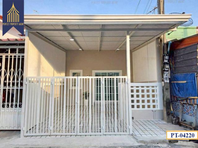 ทาวน์เฮาส์พิมลราช3 บางบัวทองชั้นเดียวราคาย่อมเยาว์