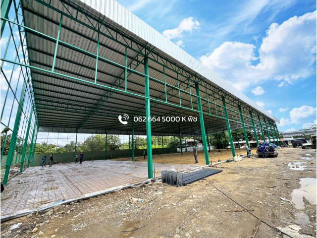 ให้เช่าโกดังสร้างใหม่ 750 ตร.ม. ใกล้ CDC โยธินพัฒนา เลียบด่วนรามอินทรา โพธิ์แก้ว ใกล้ทางด่วน