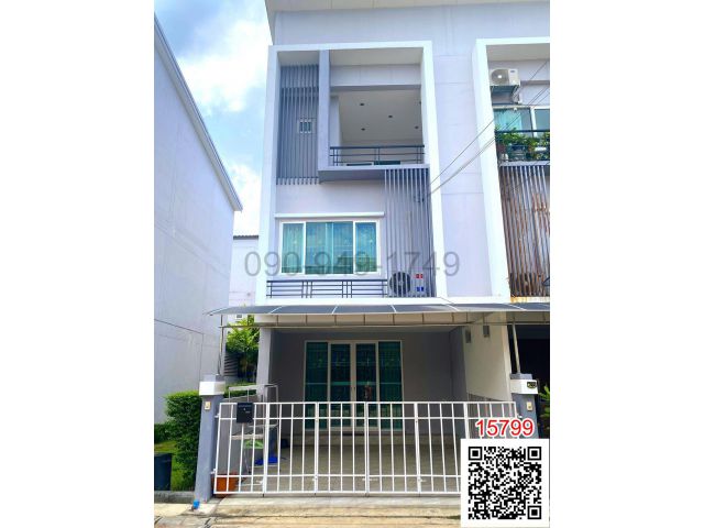 เช่า ทาวน์โฮม 3 ชั้น The Exclusive วงแหวน – รามอินทรา เพียง 7 นาทีถึงแฟชั่นไอส์แลนด์