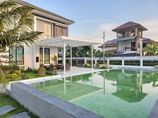 ขายพูลวิลล่า ห้วยใหญ่ 2 ชั้น ขายพร้อมเฟอร์นิเจอร์ เครื่องใช้ไฟฟ้