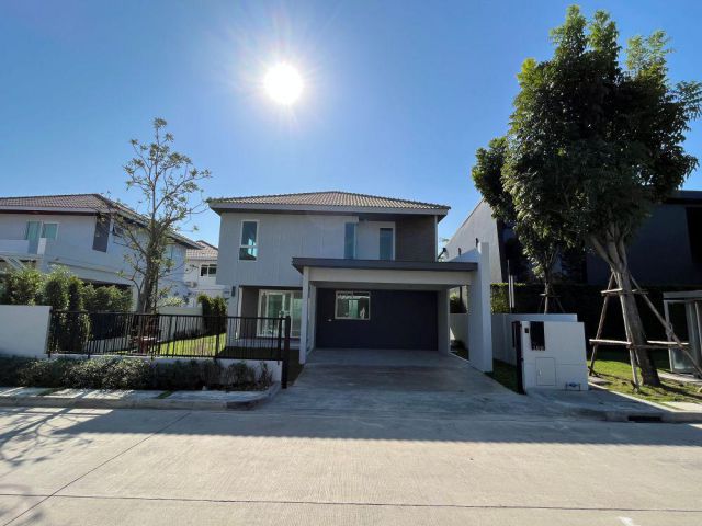 ขายบ้านเดี่ยว 2 ชั้น โครงการชัยพฤกษ์ ทางด่วนรามอินทรา-จตุโชติ 70 ตรว. พร้อมสวนรอบบ้าน ใกล้ทางด่วน จตุโชติ