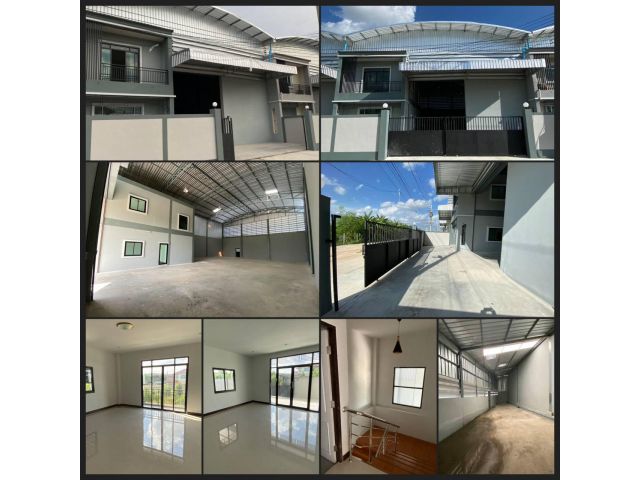 ขาย/ให้เช่า โรงงาน โกดัง ออฟฟิศ 2ชั้น แถวคอกกระบือ จังหวัดสมุทรสาคร