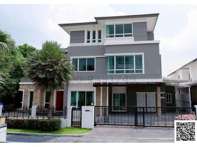 ขาย บ้านเดี่ยวหรู 3 ชั้น Grand Bangkok Boulevard พระราม 9 – ศรีนครินทร์ (กรุงเทพกรีฑา) ใกล้รถไฟฟ้าสายสีเหลือง – ศรีกรีฑา