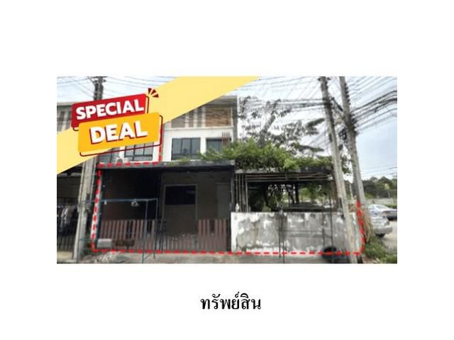 ขายทาวน์เฮ้าส์โครงการ เอสซี วิลเลจ 3 ปลวกแดง ระยอง