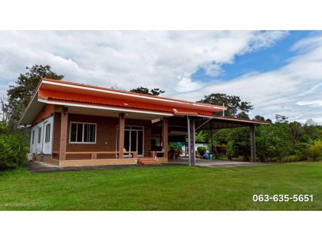 ขายบ้านสวนชายเขา ต.เขาเพิ่ม อ.บ้านนา จ.นครนายก