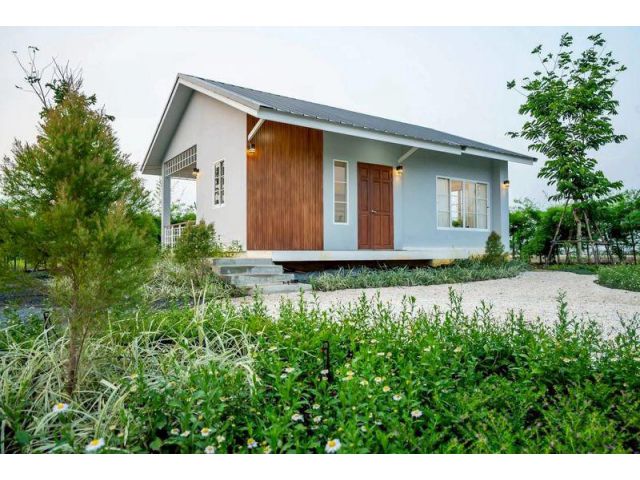 ขายบ้านพร้อมที่ดินสไตล์มูจิมินิมอล ต.เกาะโพธิ์ อ.ปากพลี จ.นครนายก