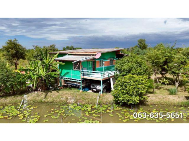 ขายบ้านสวนย่านคลอง 30 องครักษ์ ต.บางปลากด จ.นครนายก