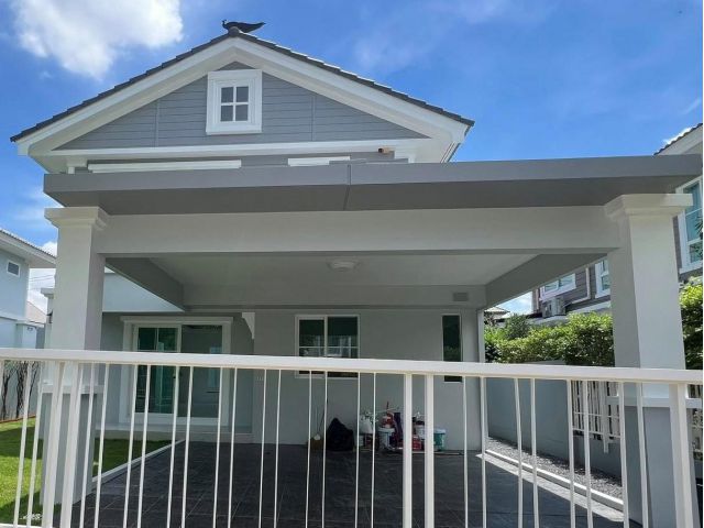 ขายบ้านเดี่ยว 2 ชั้น หมู่บ้านวิลลาจจิโอ รังสิต-คลองสอง บ้านรีโนเวท สภาพบ้านใหม่ รับประกันหลังการขาย