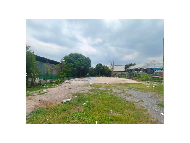 ที่ดิน ถมแล้ว ถนนไทยรามัญ หทัยราษฎร์ เนื้อที่ 200 ตรว. เหมาะสร้างบ้าน ทำ office และโกดังเก็บของ ใกล้จุดขึ้น-ลงทางด่วน