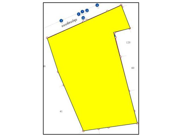 ขายที่ดินเปล่า ติดถนนทัศนปทุม จ.นครพนม
