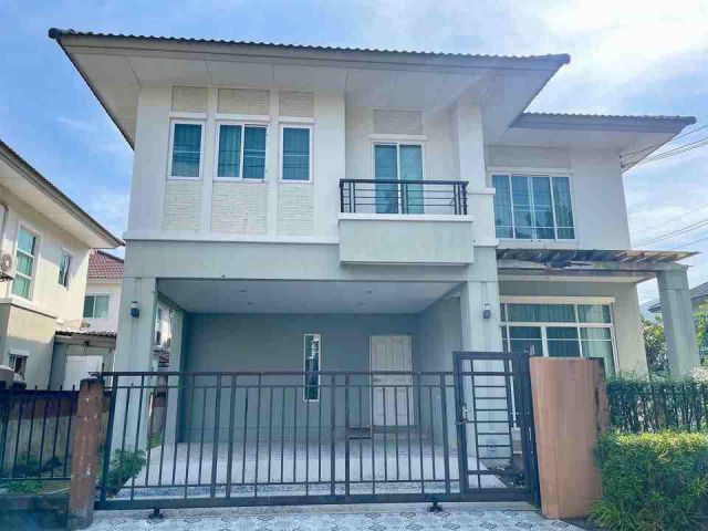 B1028 ให้เช่าบ้านเดี่ยว 2ชั้น The plant พระราม 9-วงแหวน ถนนพัฒนาชนบท3