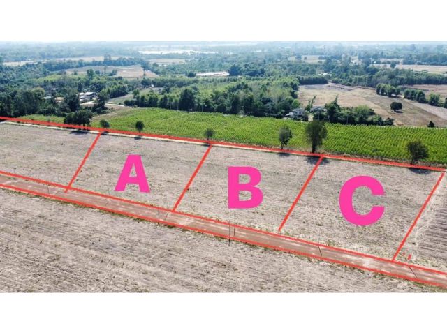 L917 ที่ดินถมแล้ว แบ่งขาย 3 ไร่ และ 8 ไร่ กบินทร์บุรี ปราจีนบุรี