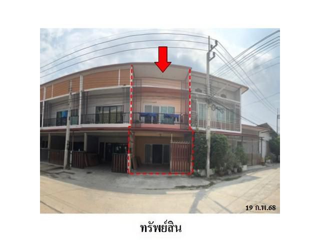 ขายทาวน์เฮ้าส์โครงการ ชนากาญจน์ 5 ถ.สายกลางทุ่ง ต.เนินพระ ระยอง