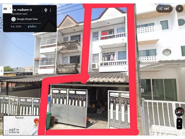ขายด่วนบ้านทาวน์เฮ้าส์ ซ.รามอินทรา 8