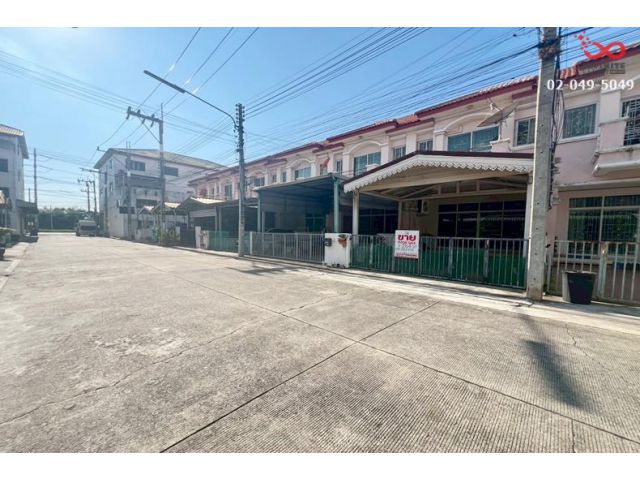 ขายทาวน์เฮาส์ 2 ชั้น 26.4 ตารางวา หมู่บ้านฐานมั่นคง  ศาลายา นครปฐม