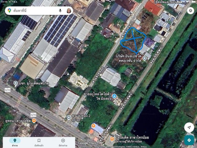 ที่ดิน บางกรวย-ไทรน้อย แสงทอง2 ขนาด 353 ตรว.