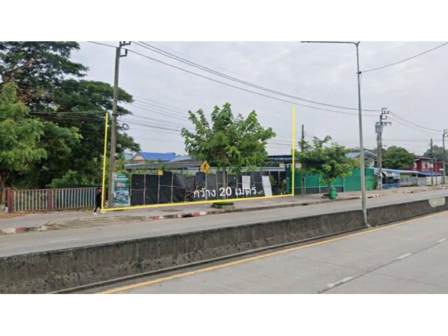 ขายที่ดินเปล่า 2-3-74 ไร่ ติดถนนใหญ่ราษฎร์อุทิศ (คู้ขวา) ใกล้แยกราษฏร์อุทิศ - สุวินทวงศ์ แขวงแสนแสบ เขตมีนบุรี กทม.