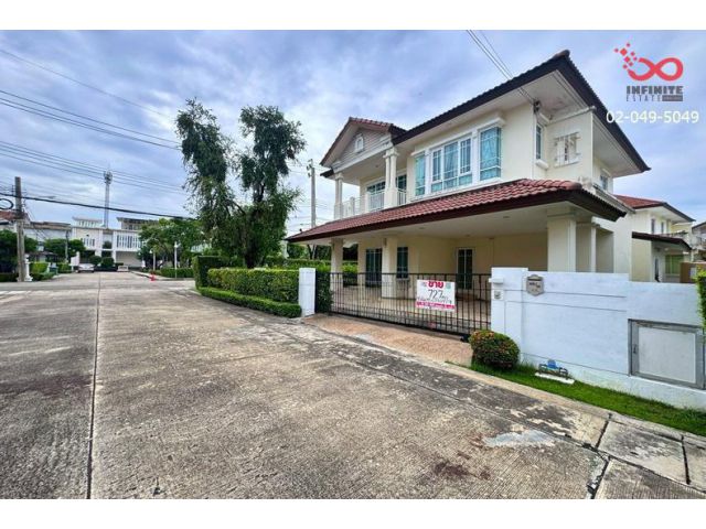 ขายบ้านเดี่ยว หลังมุม 2 ชั้น หมู่บ้านธนาสิริ ราชพฤกษ์ ท่าน้ำนนท์ บางศรีเมือง 72.7 ตร.วา นนทบุรี