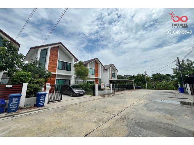 ขายบ้านแฝด 2 ชั้น The Canal กาญจนาภิเษก ซอยกันตนา บางใหญ่ นนทบุรี พร้อมอยู่ ราคาสุดคุ้ม!