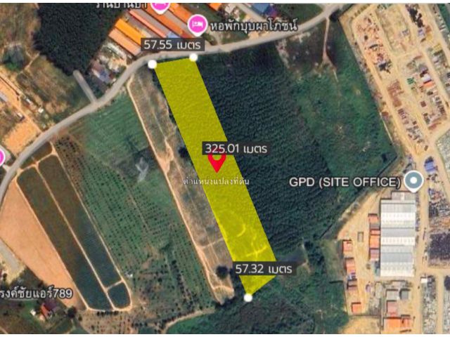 ที่ดินศักยภาพสูง มาบยางพร ระยอง พื้นที่สีม่วงใจกลางแหล่งอุตสาหกรรม