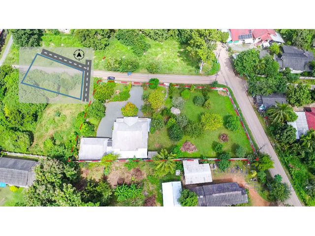 C855 ขายที่ดิน 1 ไร่ครึ่ง สันกำแพง ที่ดินพร้อมบ้าน ต.ออนใต้ เชียงใหม่ Land at San Kamphaeng for Sale