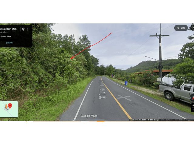 ขายที่ดินเปล่าตะกั่วป่า พังงา เนื้อที่ 16-1-68 ไร่