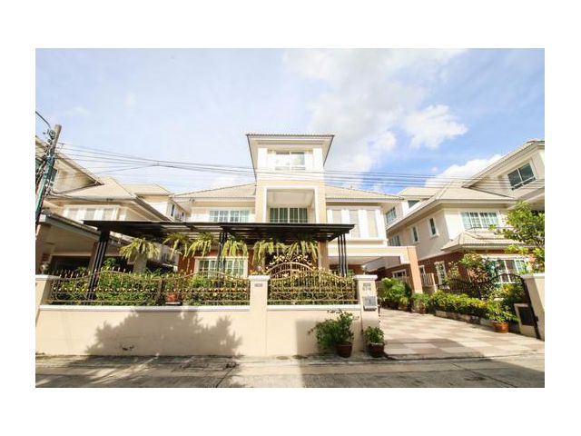 ขายบ้านเดี่ยว 3 ชั้น อิ่มอัมพร 2 บางแวก ซ.วัดกำแพง ราชพฤกษ์ สาทร ตกแต่งแล้ว โซน VIP 99.5 ตร.ว ใกล้สถานีรถไฟฟ้า บางหว้า