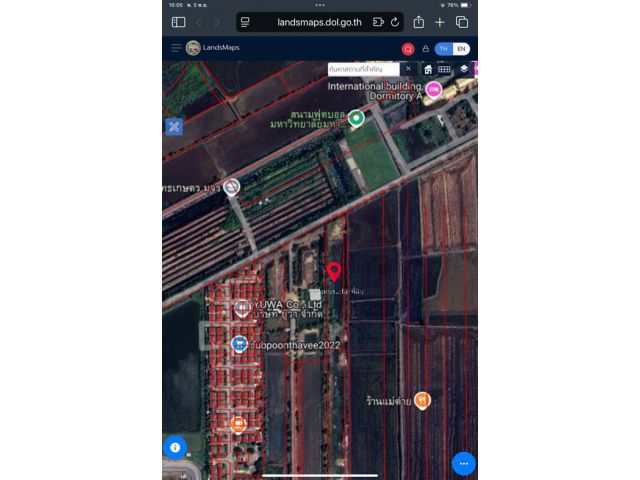 ขายที่ดิน4ไร่92ตรว.ใกล้มหาวิทยาลัยมหาจุฬาลงกรณ์ราชวิทยาลัย ใกล้เบียร์สิงห์วังน้อย ขายถูกมาก