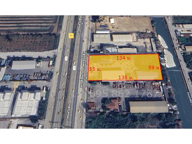 ขายที่ดินพร้อมโชว์รูม คลังสินค้า ติดถนนพหลโยธิน คลองหลวง ปทุมธานี