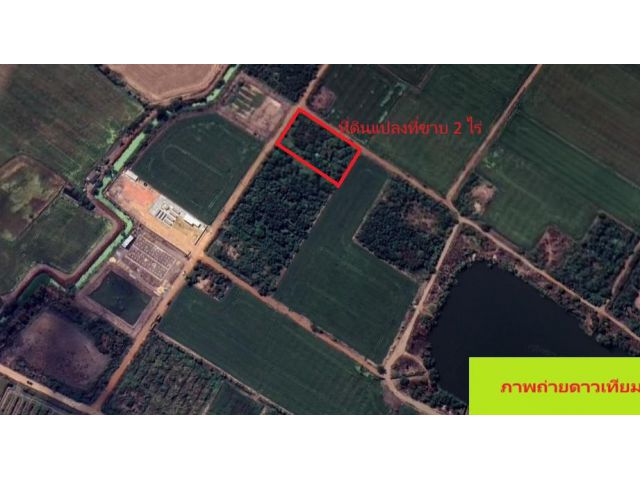 ขายที่ดิน 2 ไร่ แปลงมุม สุพรรณบุรี  บางปลาม้า