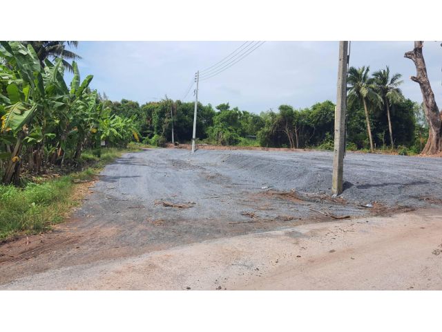 (โฉนด) ที่ดิน 224 ตรว. (พร้อมถม) เหมาะที่อยู่อาศัย หน้าติดถนนลาดยาง คลองน้ำ ไฟฟ้า น้ำประปา (พร้อมใช้) ม.10 ต.ดอนคา อ.อู่ทอง จ.สุพรรณบุรี