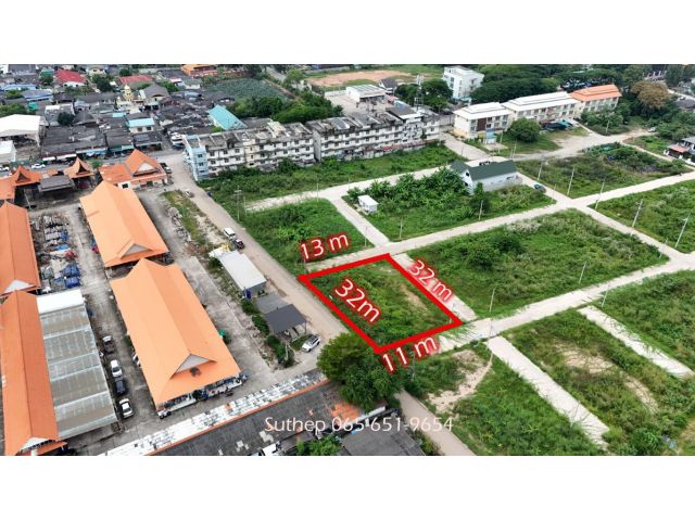 ขายที่ดินถมแล้ว 100 ตร.วา ใกล้ที่ว่าการอำเภอระยองและโรงเรียนระยองวิทย์ 400 เมตร ปากน้ำ ระยอง