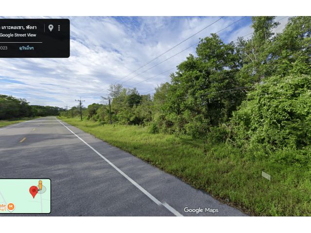 ที่ดินพร้อมสิ่งปลูกสร้าง ตะกั่วป่า พังงา เนื้อที่ 28-2-57.2 ไร่