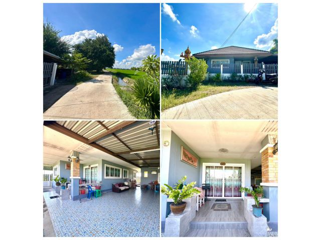 ขายบ้านเดี่ยวพร้อมที่ดิน 1,200,000 บาท ชุมชนหมู่บ้าน บรรยากาศดี ใกล้ถนนเพชรเกษม 1 กม. ปากท่อ ราชบุรี