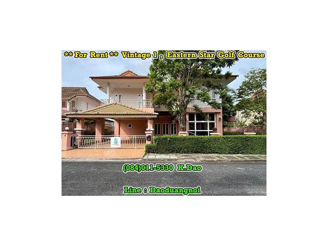 Vintage 1 @Eastern Star Golf Course, Ban Chang *** House for Rent ***