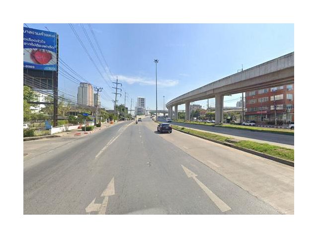 ขายที่ดินพร้อมสิ่งปลูกสร้าง ถนนรามคำแหง (หัวหมาก) ใกล้ MRT ศรีกรีฑา