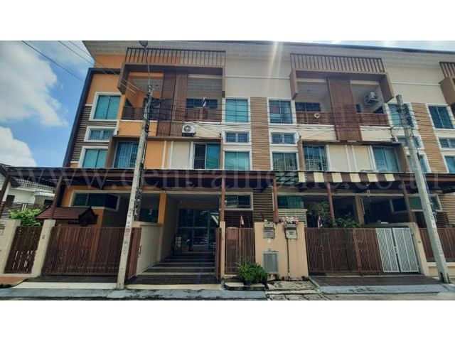 ทาวน์โฮม 3 ชั้น  นนทรี พลัส บางกรวย - ไทรน้อย ทำเลดี พร้อมอยู่