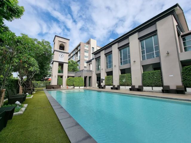 ขายด่วน️ Dcondo Campus Resort Bangna (ใกล้ ม.เอแบค) ขายพร้อมผู้เช่า