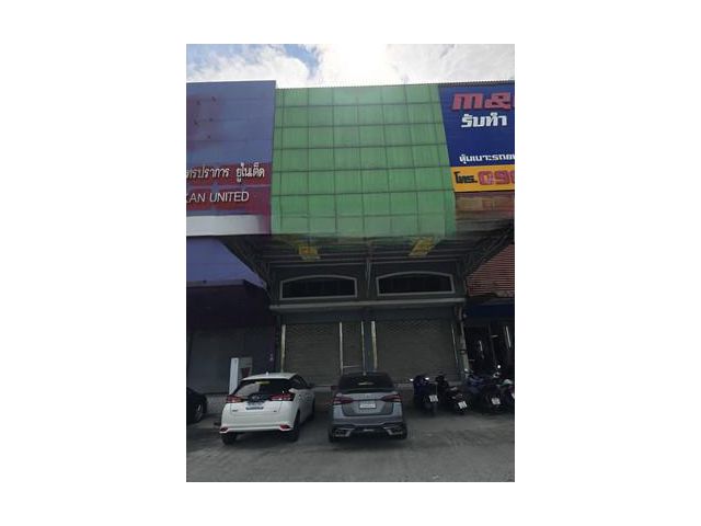 อาคารพาณิชย์4.5ชั้น ติดถนนใหญ่เส้นสุขุมวิทย่านบางปู ,ขนาด40.2 ตร.