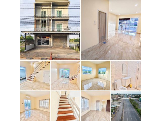 ขายอาคารพาณิชย์ 3 ชั้น ทำเลทองติดถนนสุขุมวิท ติดตลาดนัด อ.ขลุง จ.จันทบุรี