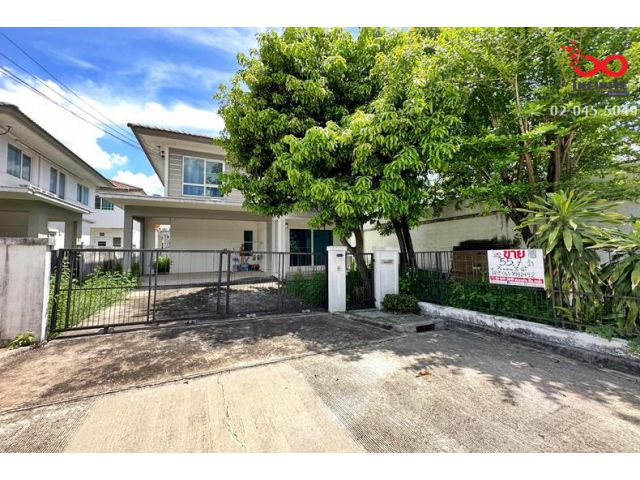 ขายบ้านเดี่ยว 2ชั้น มัณฑนา รามอินทรา-วงแหวน หลังริม 55ตรว.กาญจนาภิเษก