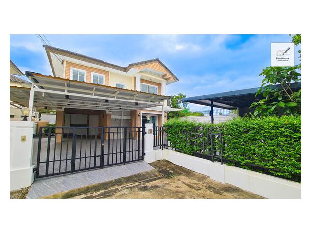 ขาย บ้านเดี่ยว 2ชั้น หลังมุม 3ห้องนอน มบ.ภัสสร วัชรพล-วงแหวน ถ.จตุโชติ19 เดินทางง่าย ใกล้ทางด่วนพิเศษฉลองรัช รีโนเวทใหม่ พร้อมอยู่