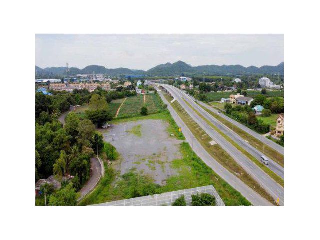 ขายที่ดิน 7 ไร่ ติดถนน 332 ถมดินแล้ว ต.พลูตาหลวง อ.สัตหีบ จ.ชลบุรี