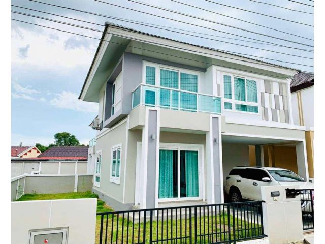 R26 บ้านให้เช่า 3 ห้องนอน 3 ห้องน้ำ ใกล้คูเมือง ติด สนามบิน อำเภอเมือง แม่เหียะ