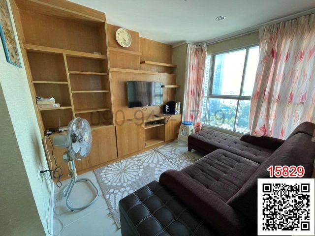 ขาย คอนโด ลุมพินี พาร์ค บีช จอมเทียน 2 ห้องนอน ด้านSEA View อาคาร B ติดชายหาดจอมเทียน