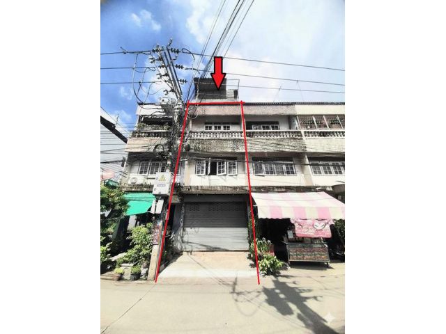 ให้เช่า อาคารพาณิชย์ 3 ชั้น ห่างจากถนนเพชรเกษม เพียง 280 เมตร