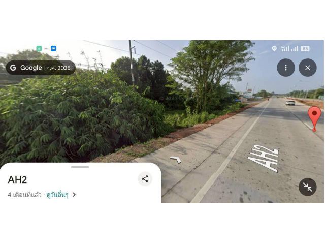 ขายที่ดินติดถนนใหญ่20ไร่49ตรว.ใกล้สนามบินและตลาดนัดคลองไทรอ.ท่าฉาง จ.สุราษฎร์ธานี