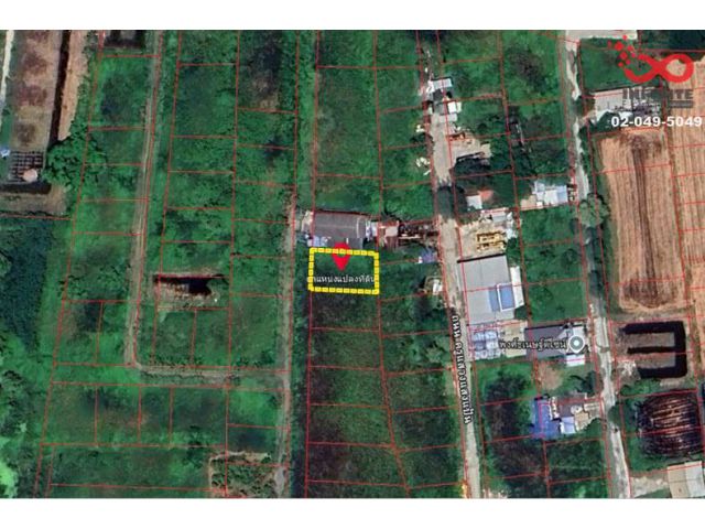 ขายที่ดิน 124ตร.ว. คลองถนน กาญจนาภิเษก บางใหญ่ นนทบุรี