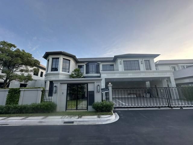 PB5891ให้เช่า บ้านหรู โครงการ นาราสิริ กรุงเทพกรีฑา ตัวบ้านเป็นบ้านใหม่ไม่เคยมีคนเข้าอยู่